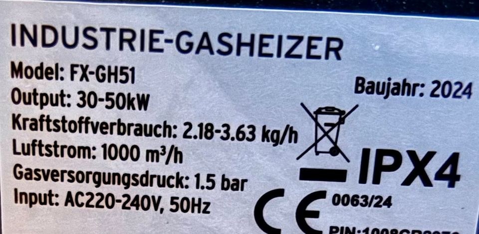 Gasturbine Heizlüfter 15kW 50kW mieten bei MTK-Rent – 4