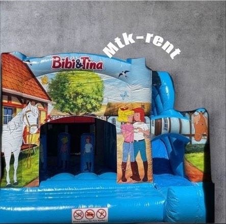 Hüpfburg 5x5 m Bibi Tina mieten bei MTK-Rent – Hüpfspaß für jede Feier