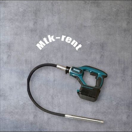 Betonrüttler Innenverdichter Akku mieten bei MTK-Rent