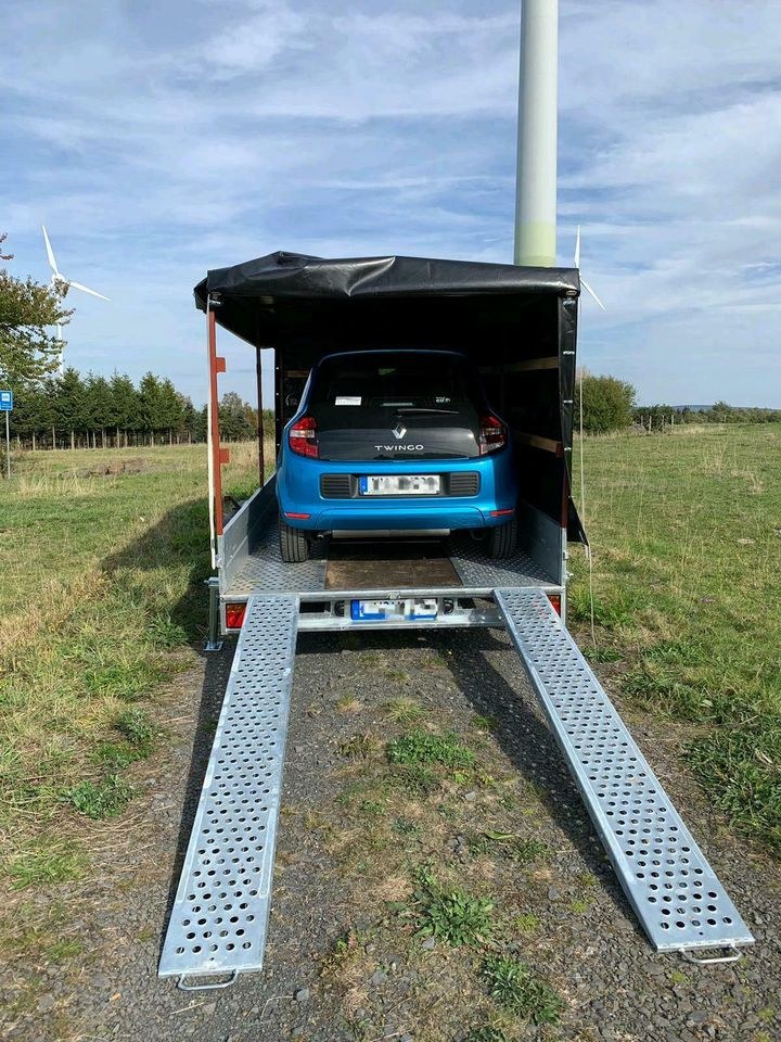 Geschlossener Autotransporter Anhänger mieten – 3
