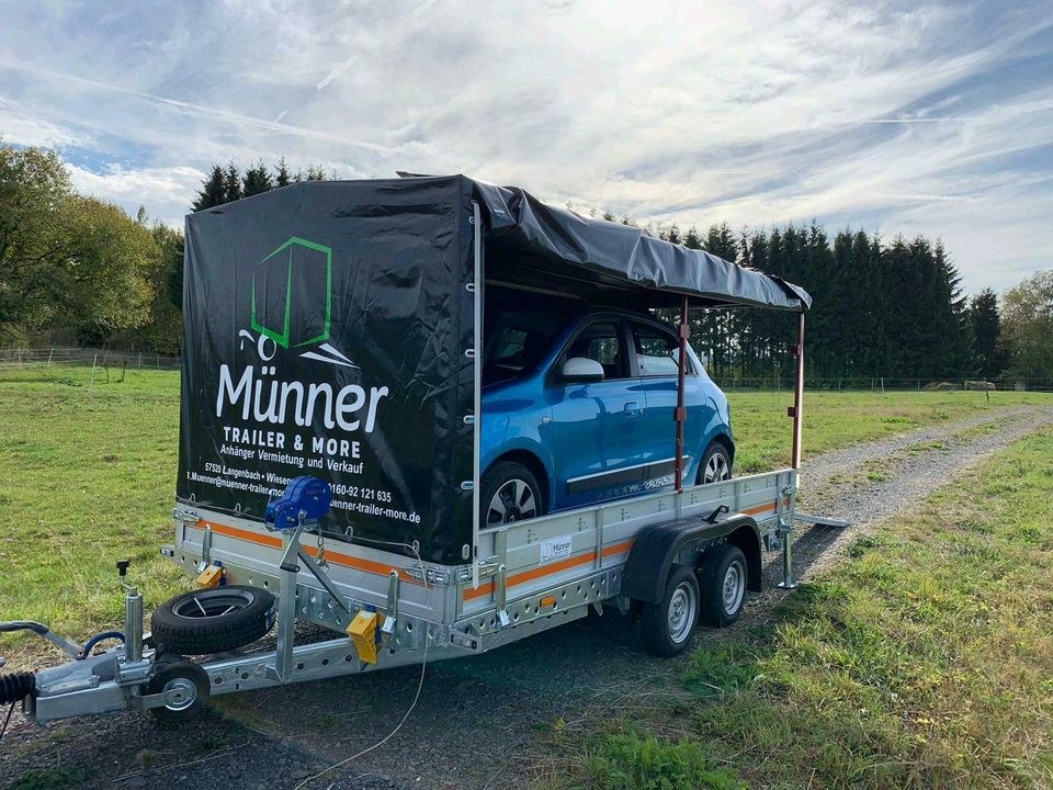 Geschlossener Autotransporter Anhänger mieten – 2