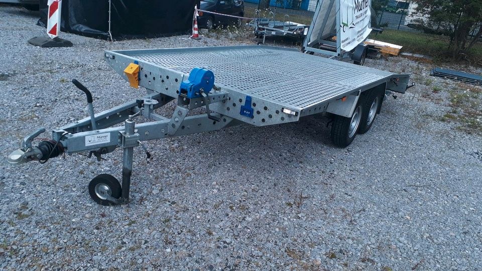 Hochlader Autotransporter Anhänger mieten bei Münner Trailer & More – 2