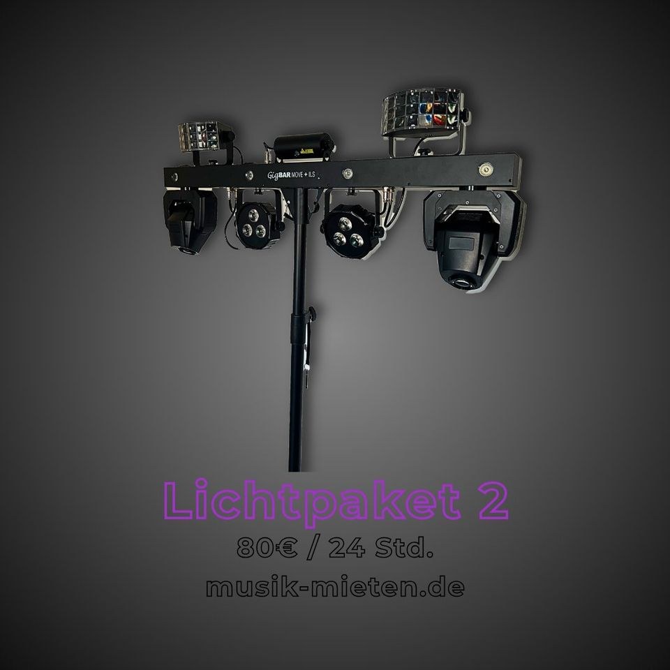 Lichttechnik mieten in Witten – Licht für Party & Event – 3