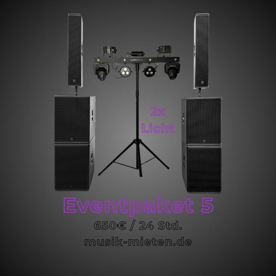 Eventtechnik mieten in Witten – Atmosphäre auf Knopfdruck – 2