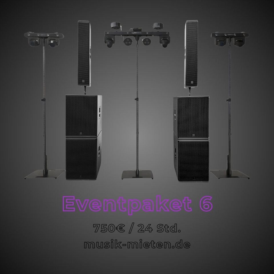 Eventtechnik mieten in Witten – Atmosphäre auf Knopfdruck