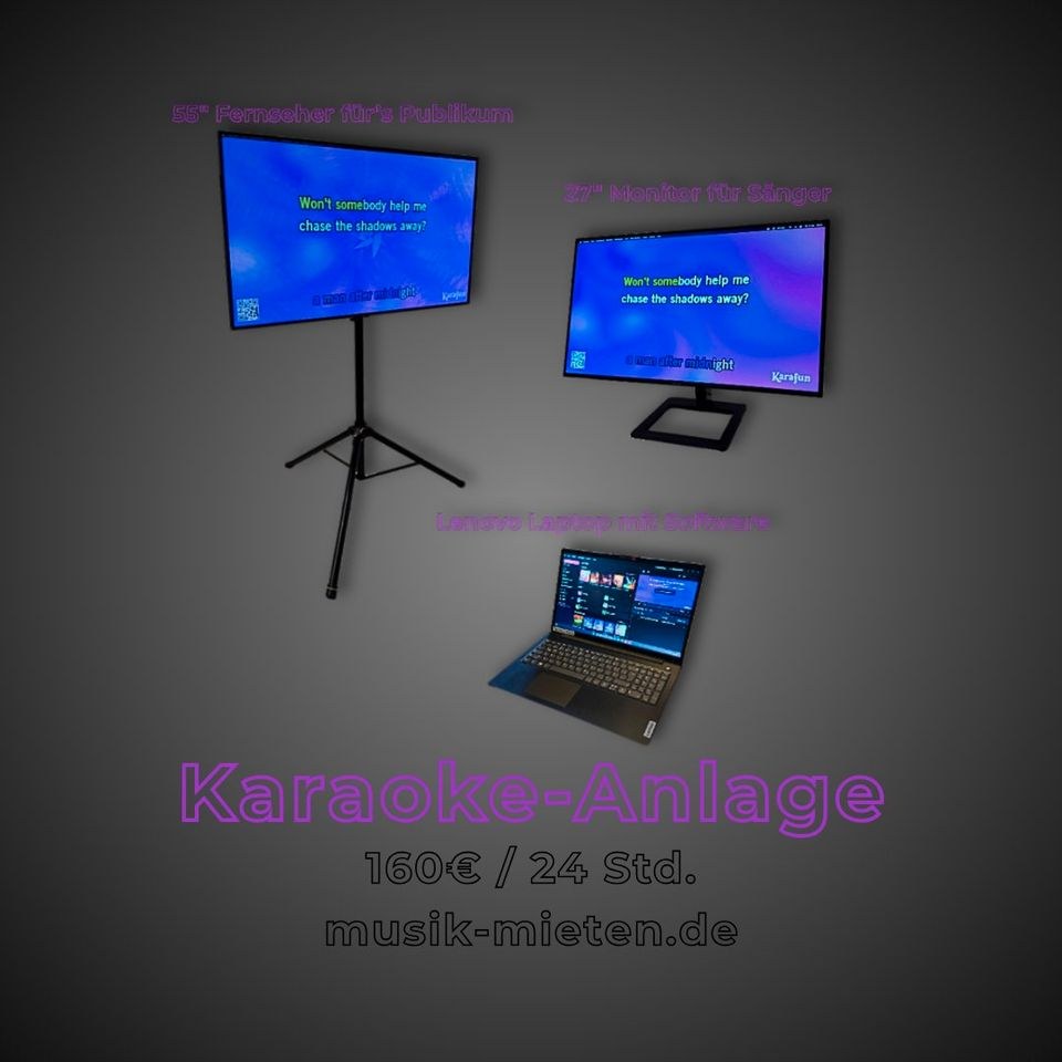 Karaoke Anlage mieten in Witten – Sound, der ankommt