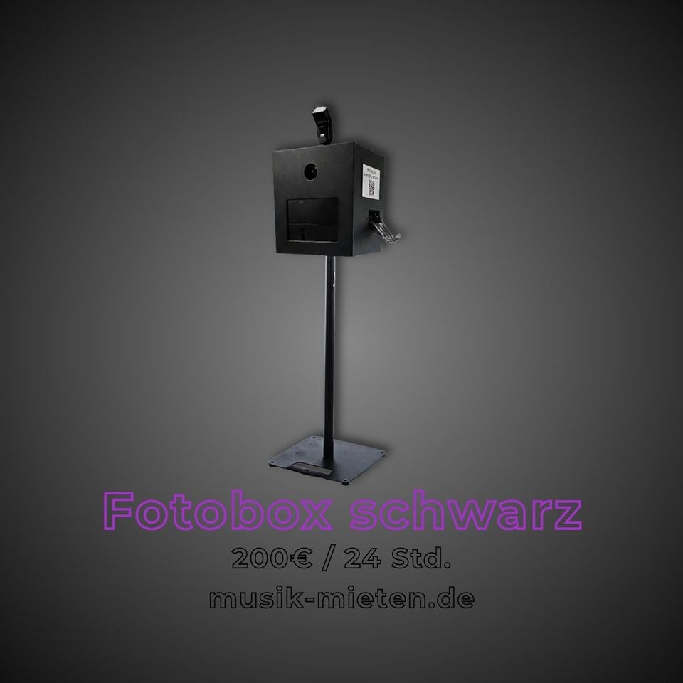 Fotobox Sofortdruck mieten in Witten – das Highlight auf jeder Feier