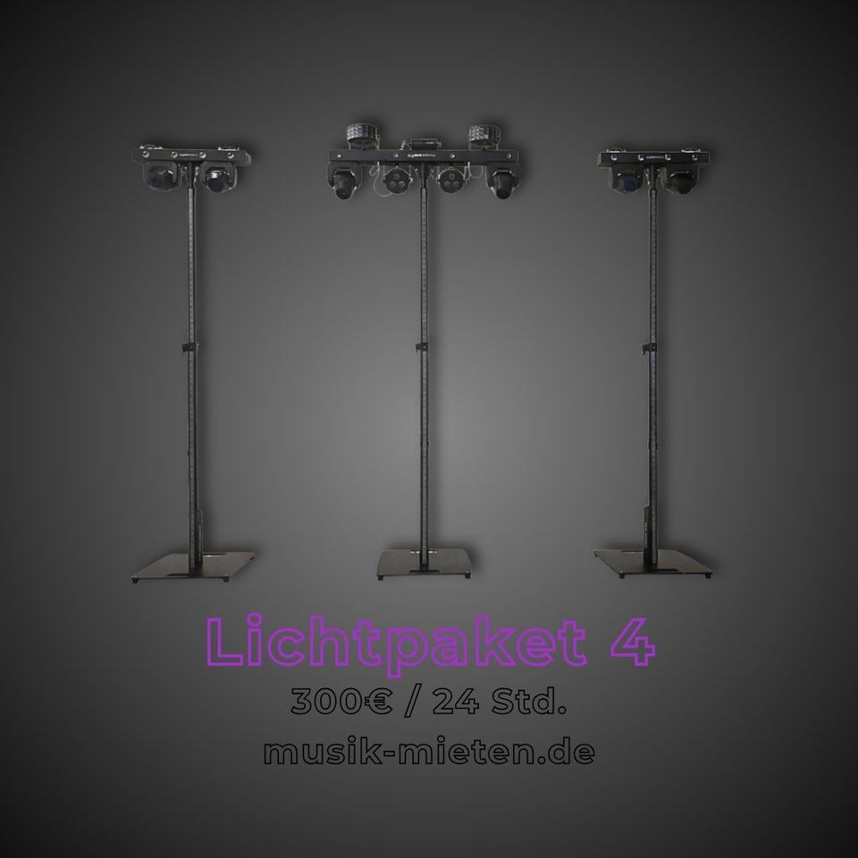 Lichttechnik mieten in Witten – Licht für Party & Event