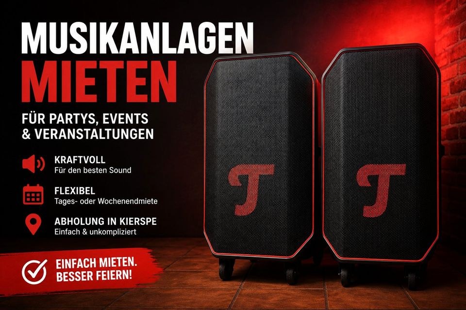 Musikanlage Teufel Rockster 2 Duo Partybox mieten in Kierspe