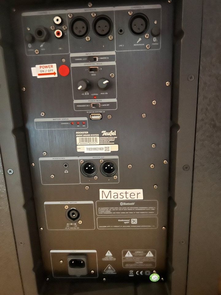 Teufel Rockster DUO Musikanlage Partybox PA mieten in Kierspe – 2