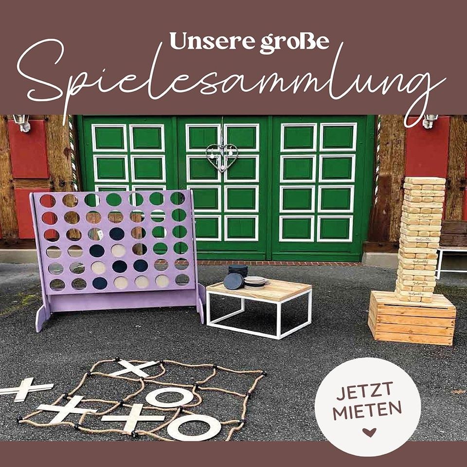Hochzeitsspiele Gartenspiele N mieten bei MyPaderEvents
