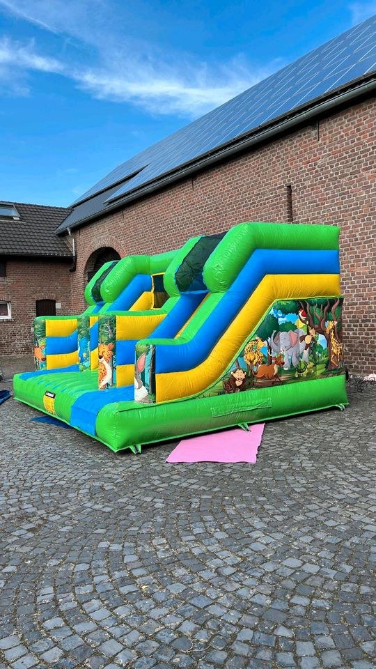 Jungle Tunnel Rutsche Hüpfburg mieten bei MyRento – 4