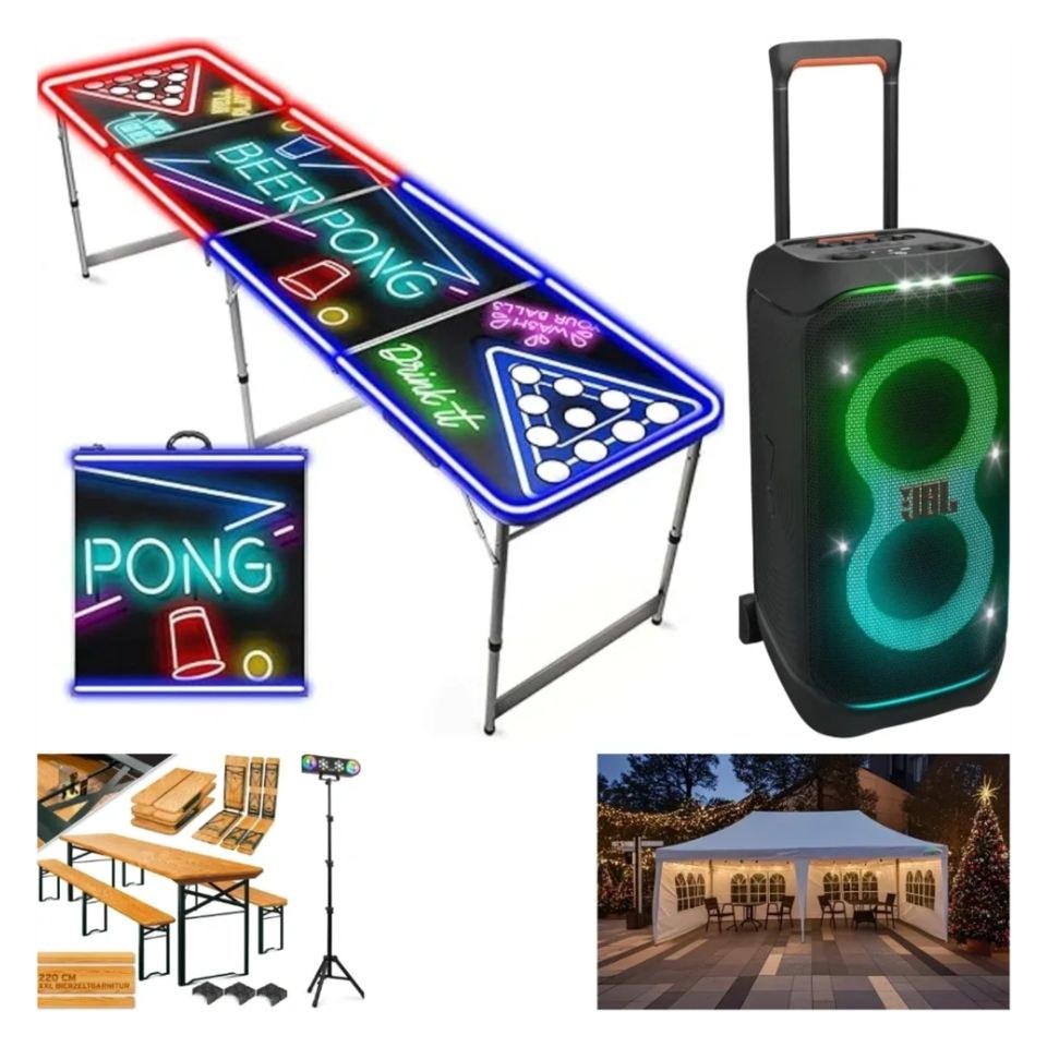 Partypaket Outdoor dein mieten bei MyRento – das Besondere