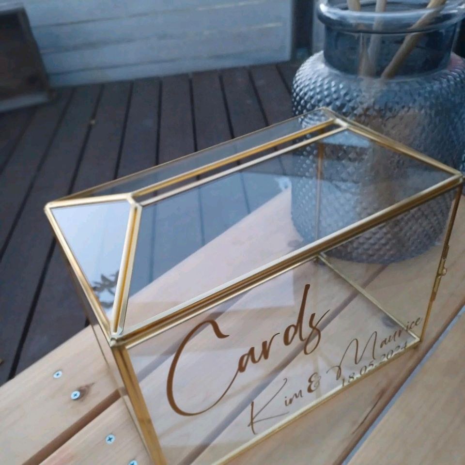 Kartenbox Deko mieten bei Candybar & Dekoverleih – für die Hochzeit – 4