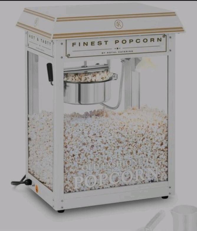 Popcornmaschine weiß mieten in Stelle – Kino-Popcorn selbst gemacht