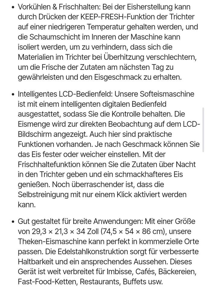 Softeismaschine mieten in Stelle – Gastro-Küche auf Zeit – 3