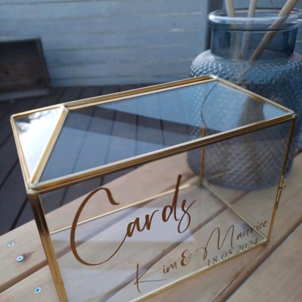 Kartenbox Deko mieten bei Candybar & Dekoverleih – für die Hochzeit – 3