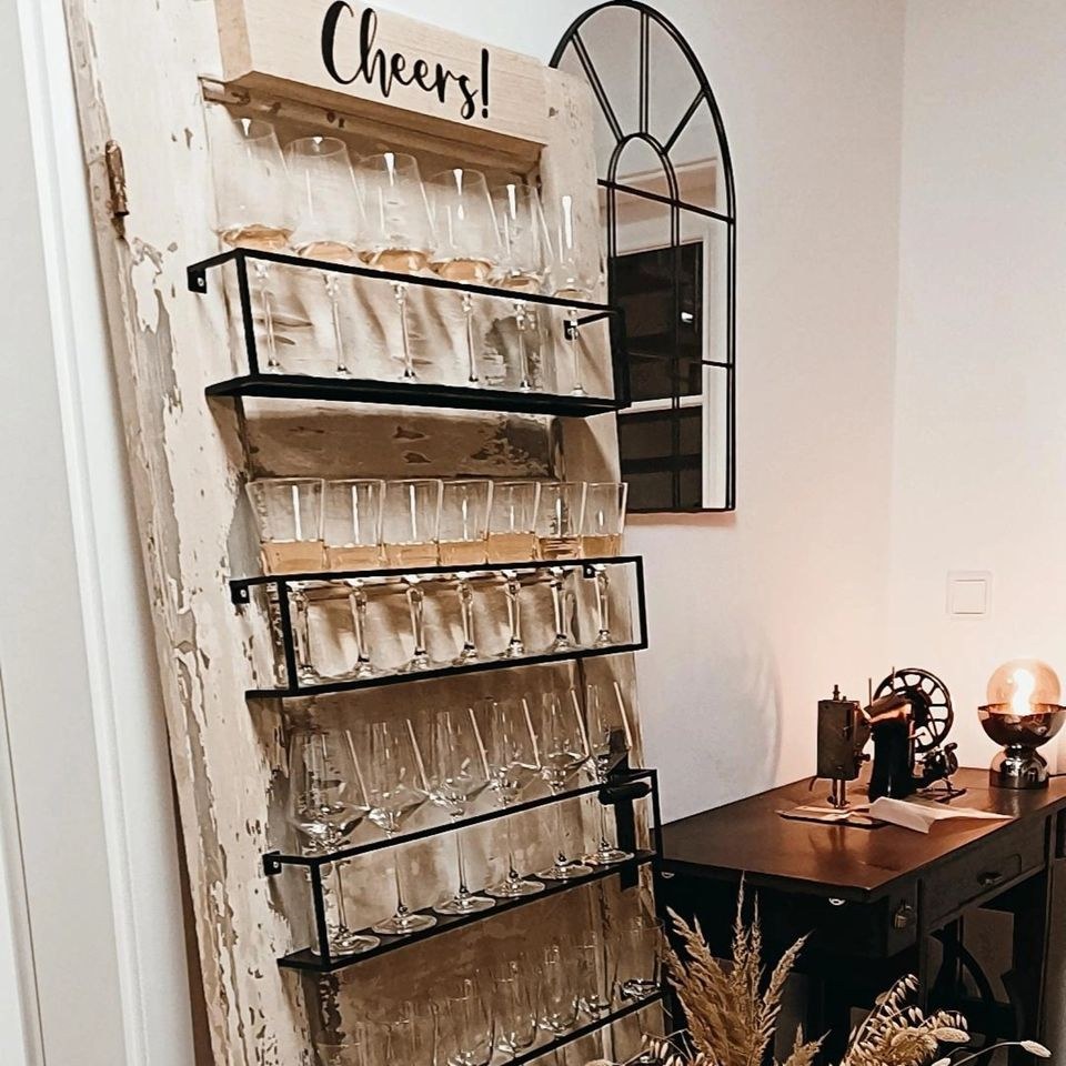 Sektwand Champagnerwall Sektbar zum mieten in Stelle – mobile Bar