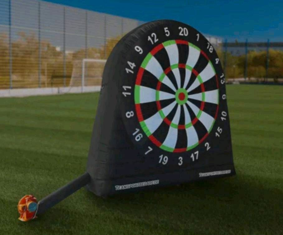 Fußball Dartscheibe XL Kindergeburtstag mieten in Stelle – 4