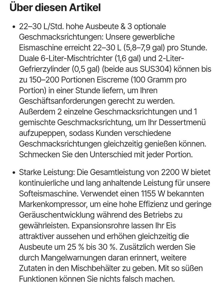 Softeismaschine mieten in Stelle – Gastro-Küche auf Zeit – 2