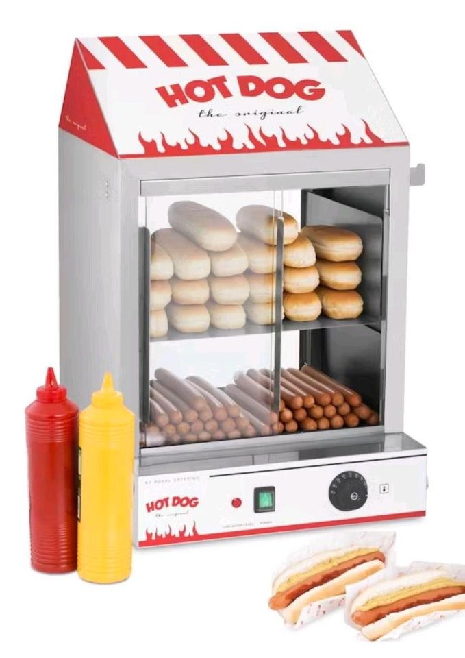 Hot Dog Maker Steamer mieten in Stelle – Gastro-Küche auf Zeit