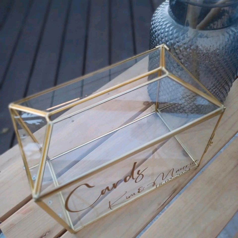 Kartenbox Deko mieten bei Candybar & Dekoverleih – für die Hochzeit – 2