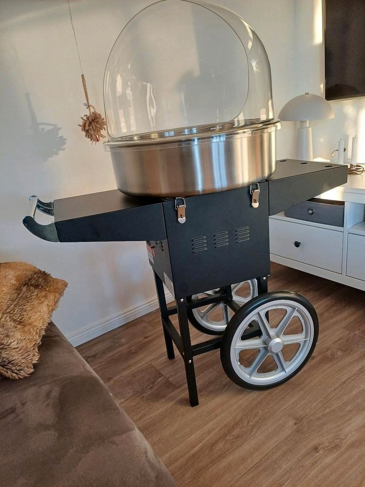 Zuckerwattemaschine schwarz mieten bei Candybar & Dekoverleih – 3