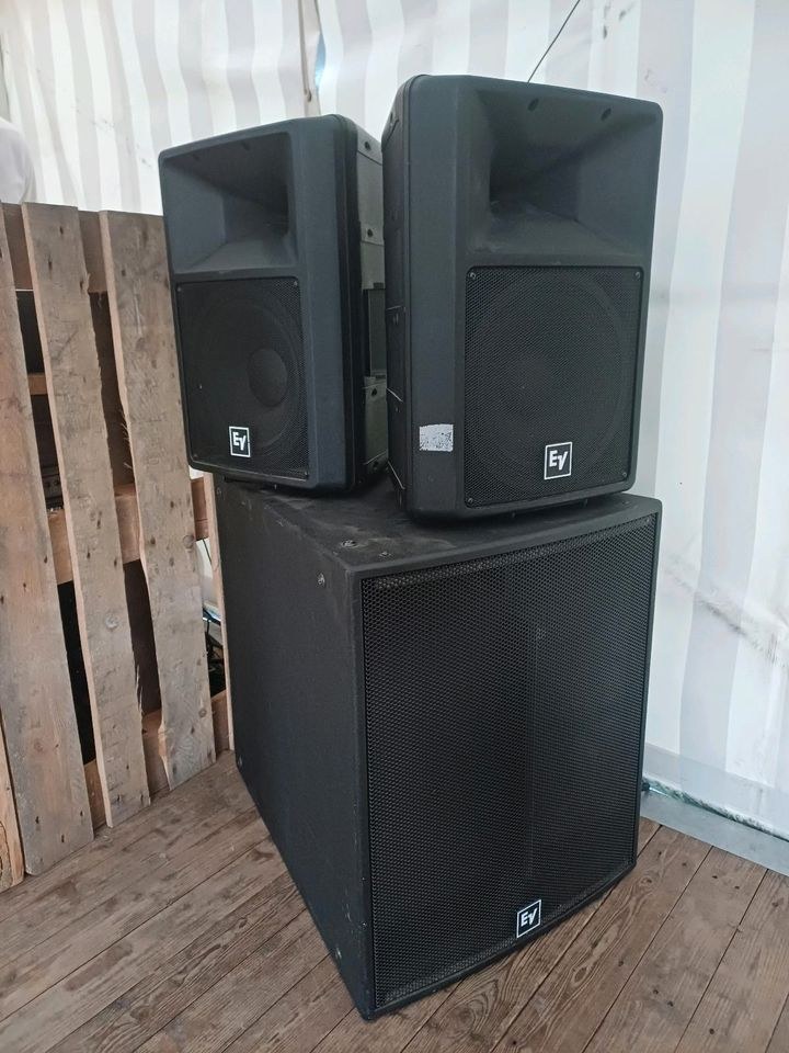 PA Anlage Musikanlage Musik mieten in Stelle – Party-Sound