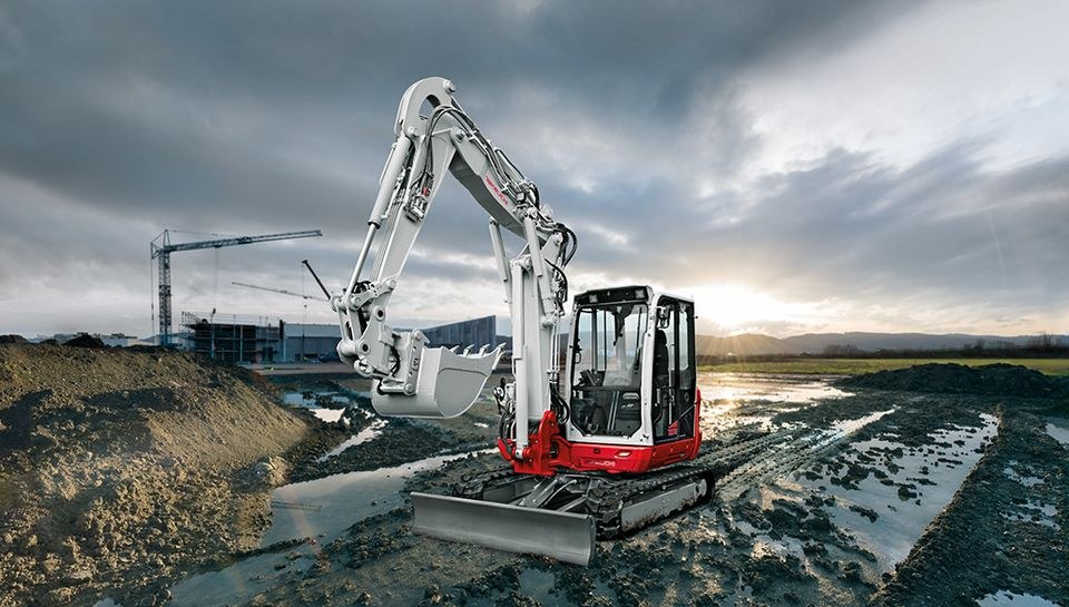 Bagger Minibagger 7to Baumaschinen mieten bei NBV