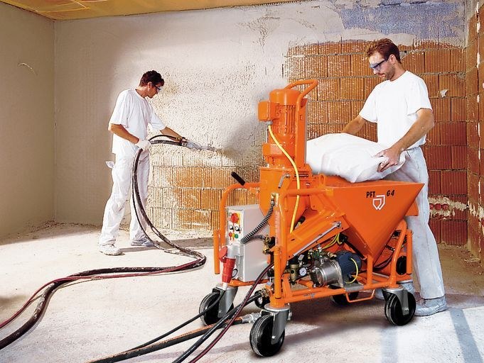 PFT Putzmaschine Verputzmaschine G4 mieten bei NBV – 2