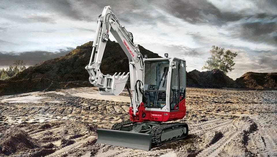 Bagger Minibagger 3,5 to Baumaschinen mieten bei NBV