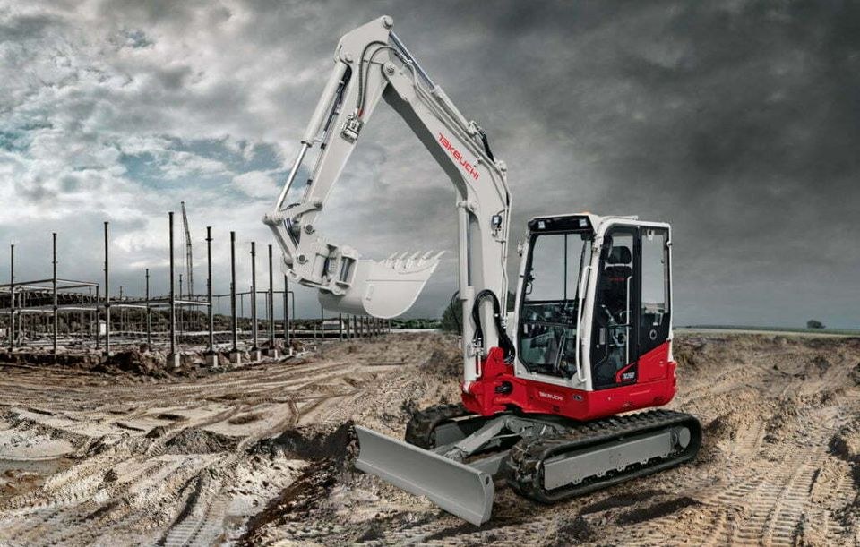 Bagger Minibagger 6,0 to Baumaschinen mieten bei NBV