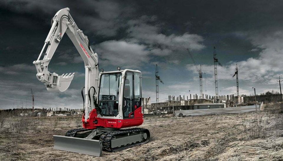Bagger Minibagger 5,0 to Baumaschinen mieten bei NBV