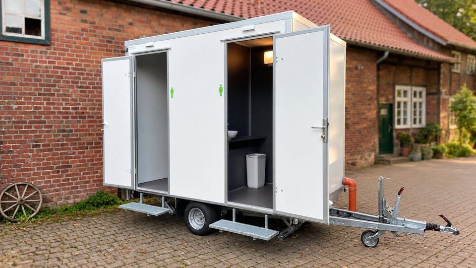 Toilettenwagen Klowagen Gartenpartys mieten in Herford
