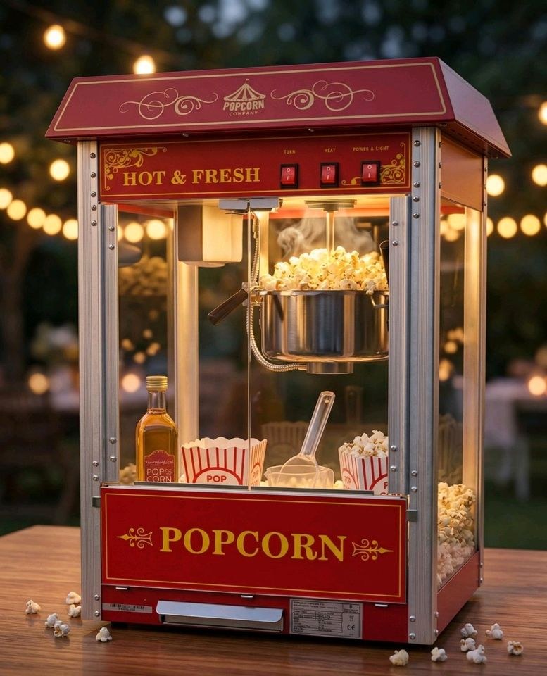 Popcornmaschine mieten in Herford – Kino-Popcorn selbst gemacht