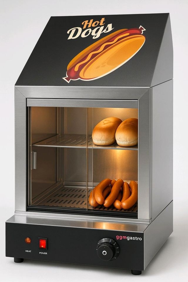 Profi Hot Dog Steamer Wärmegerät mieten in Herford