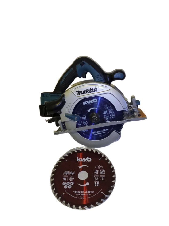 Makita Akku Kreissäge 36V 2× 5Ah Akkus Ladegerät mieten in Herford