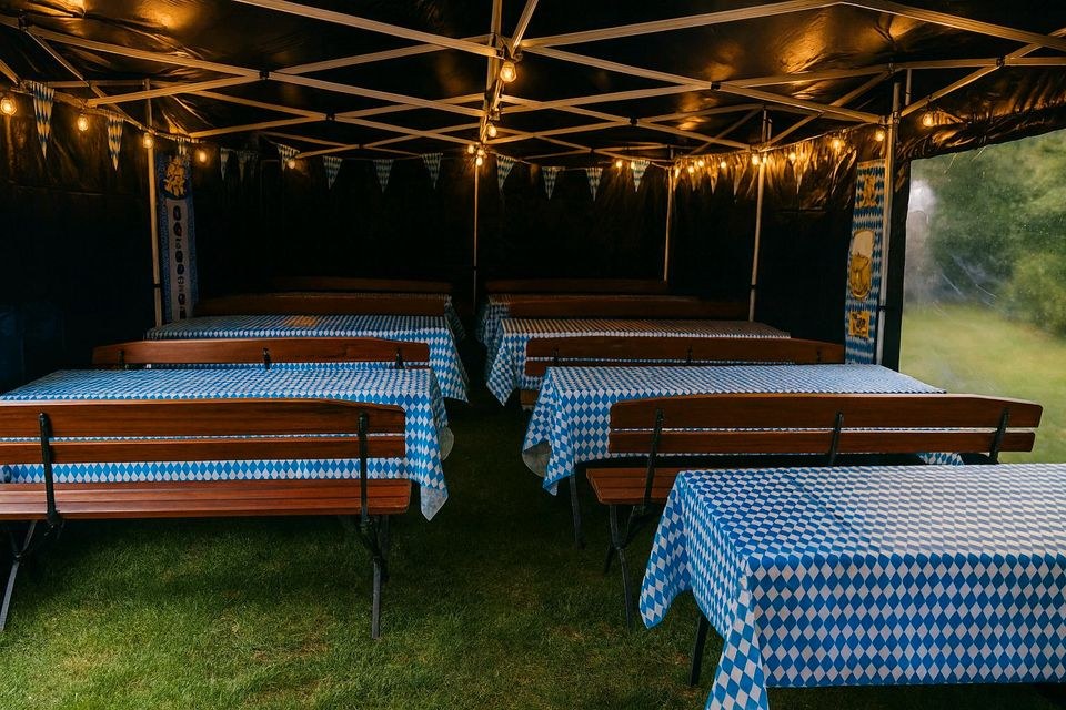 8*4m Popup Pavillon Partyzelt mieten in Herford – in Minuten aufgebaut – 2