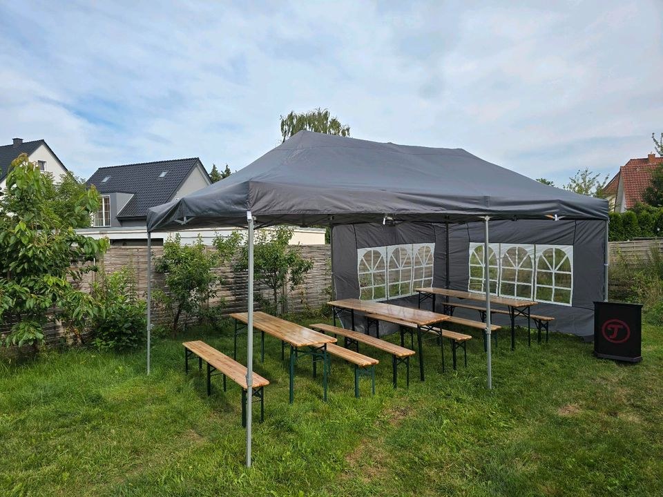 Faltpavillon Pop up Pavillon 3x3m 3x6m mieten in Herford – 2