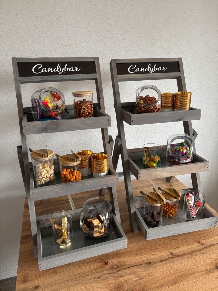 Candybar Etageren mieten bei Onesound – mobile Bar
