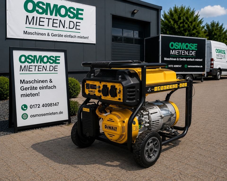 DEWALT DXGNP35E Stromerzeuger 3500 Watt mieten in Neu-Isenburg