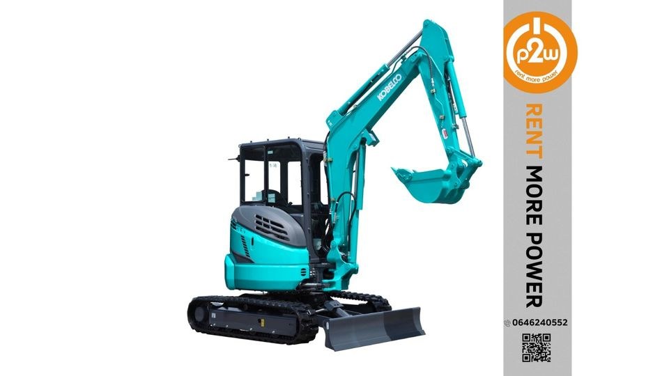Kobelco Minibagger 3,9t mieten bei p2w