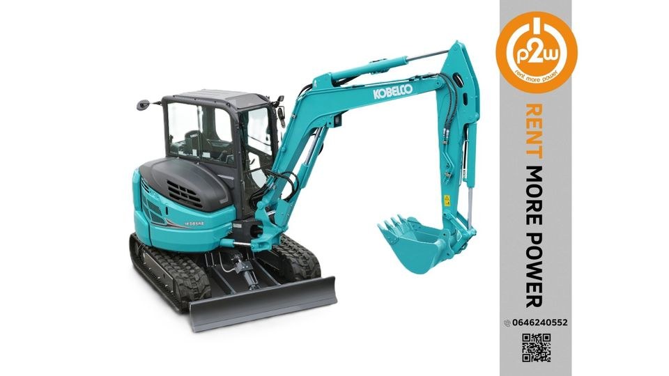 Kobelco Minibagger 5,7t mieten bei p2w