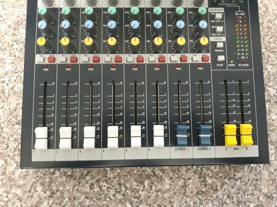 Mischpult Soundcraft EPM 6 Kanal mieten in Bietigheim-Bissingen – 4