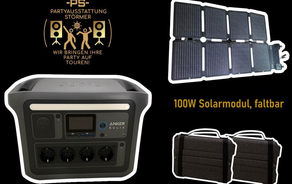 Anker Solix Powerstation Powerbank 1056Wh mieten in Ahrensburg