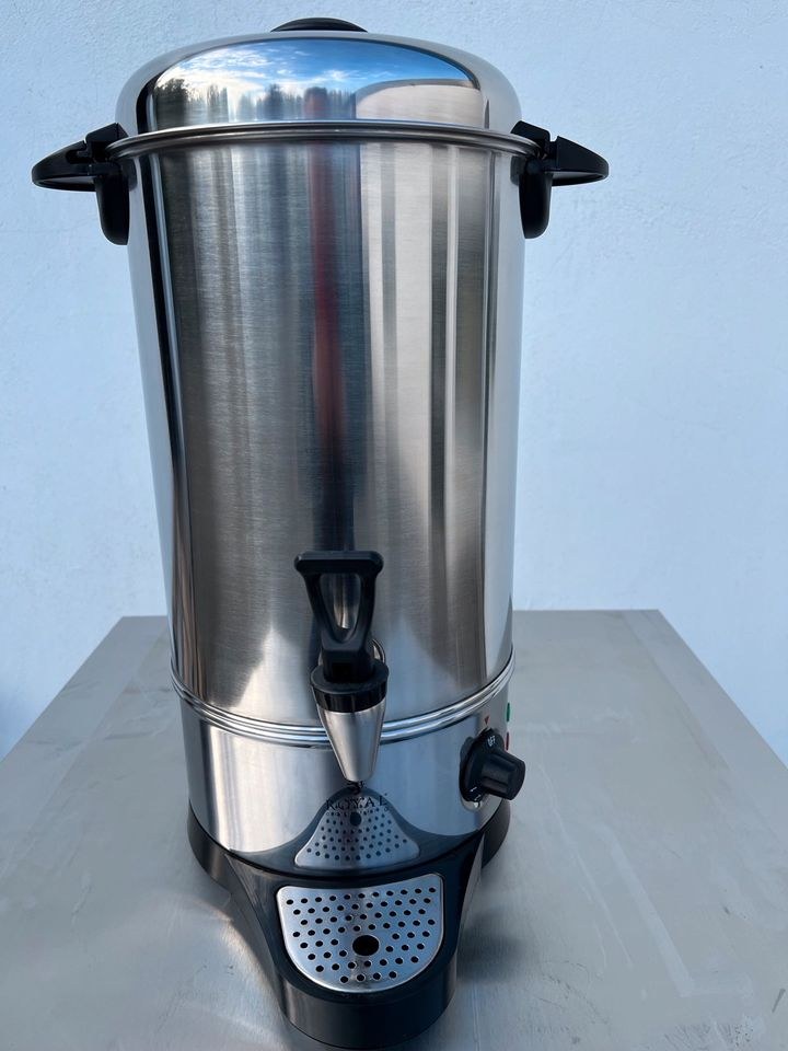 Glühweinkocher Teemachine,Glühweintopf 10L mieten bei Party DJ Fabrik"