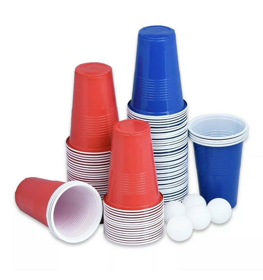 Beer Pong Bier Tisch Zubehör Spaß Equipment mieten in Porta Westfalica – 3