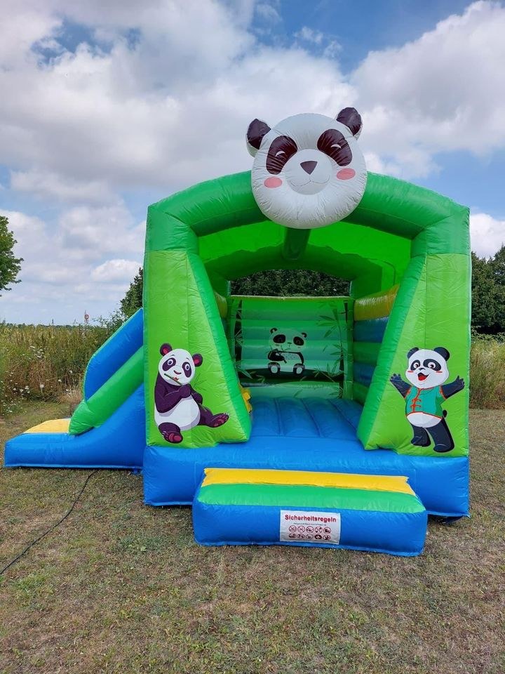 Hüpfburg Panda Rutsche mieten bei Party DJ Fabrik" – 4