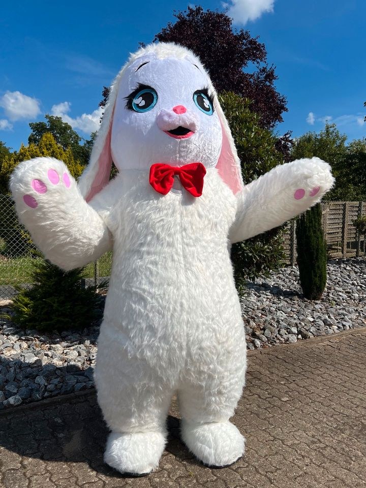 Aufblasbares Kostüm Hase заяц Tanz Animation mieten – 3