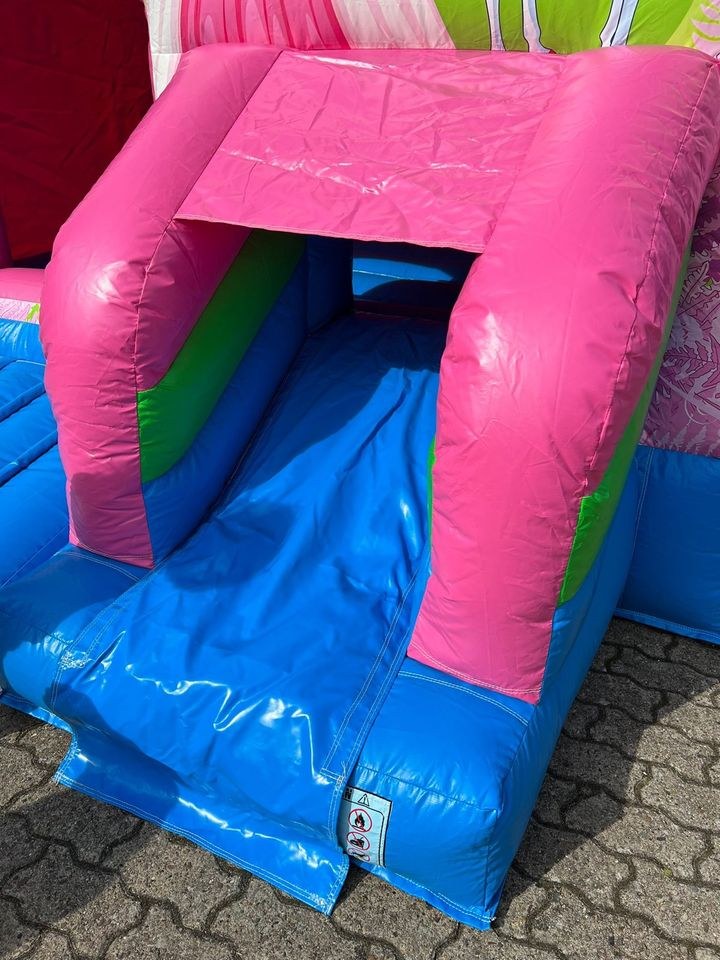 Hüpfburg Regenbogen Mädchen Einhorn Prinzessin mieten – 4